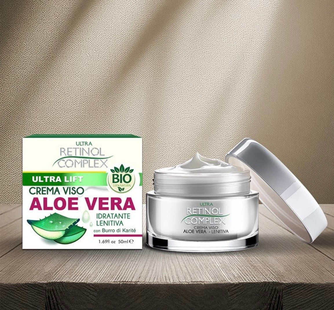 Crème hydratante à l’aloe vera