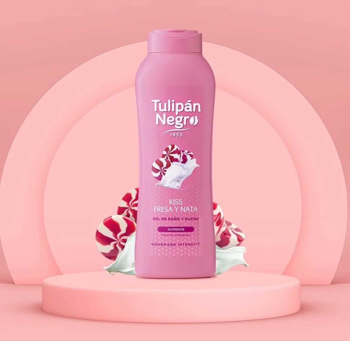 Gel douche - Fraise chantilly 650ml