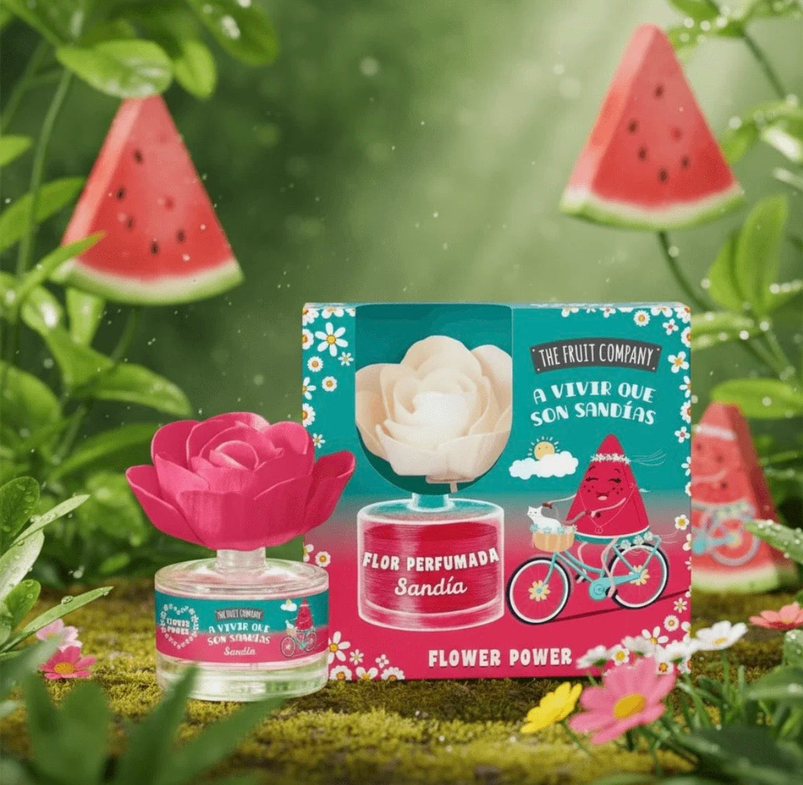 Mikado fleur - Pastèque